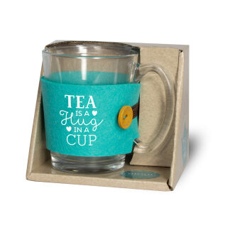 Theeglas - Tea is a hug in a cup