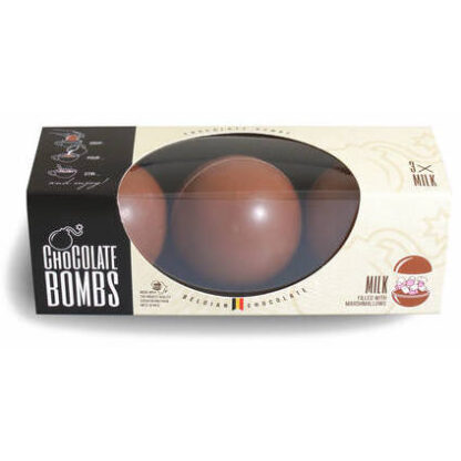 Doosje 3 Chocolade Bombs Melk 150 g