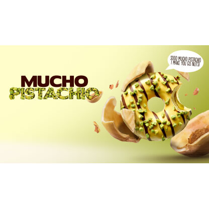Mucho Pistachio Donut
