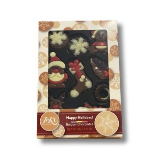 Kerst geschenkdoos melkchocolade (95g)