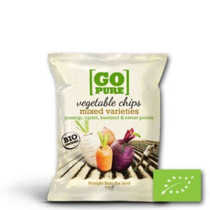 Go Pure Vegetable Chips Mixed varieties 40g