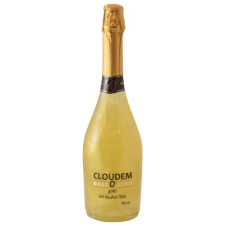 Cloudem Magic Gold Glitterwijn - Ananas Alcoholvrije Wijn 0.75 L
